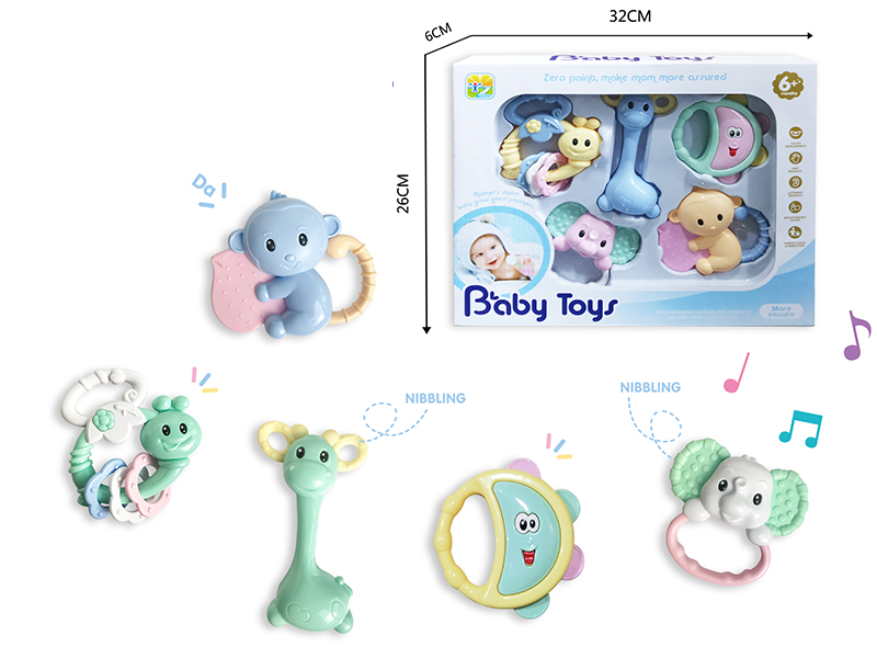 Baby Rattles 5PCS