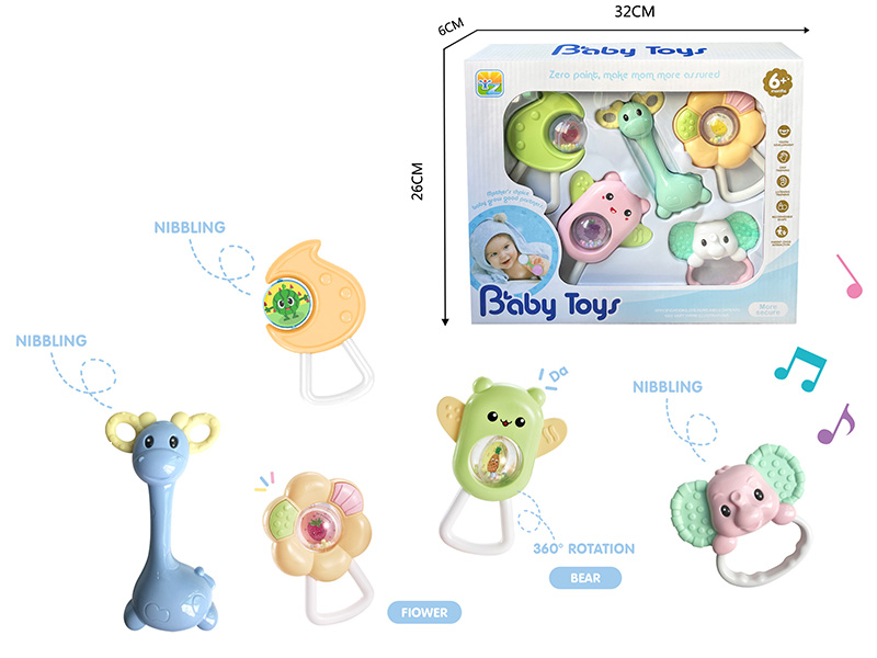 Baby Rattles 5PCS