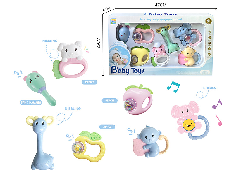 Baby Rattles 7PCS