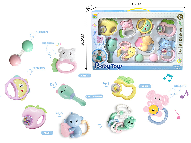Baby Rattles 9PCS