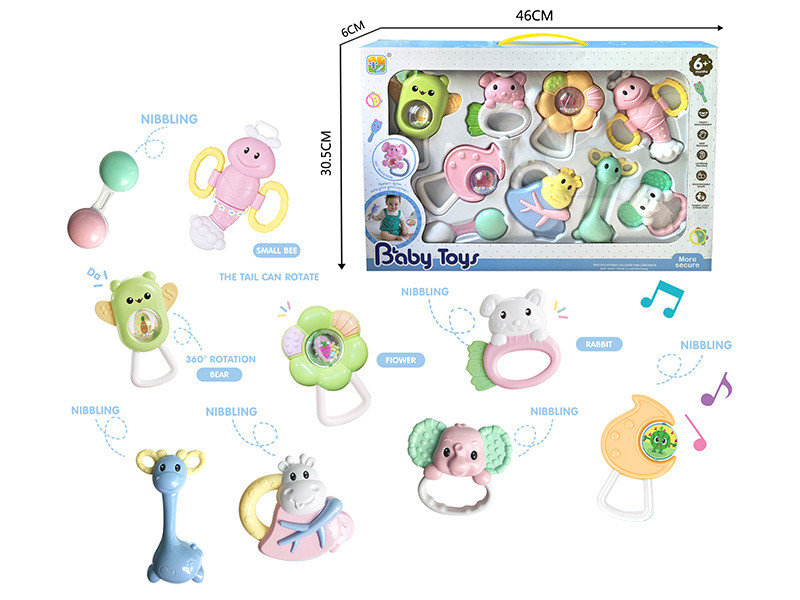 Baby Rattles 9PCS