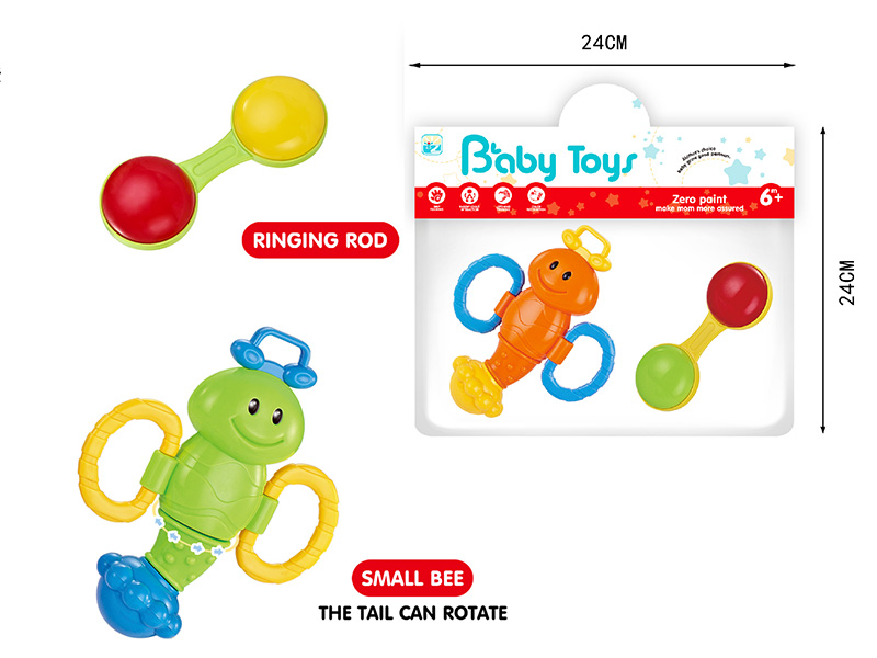 Baby Rattles 2 Pieces Set
