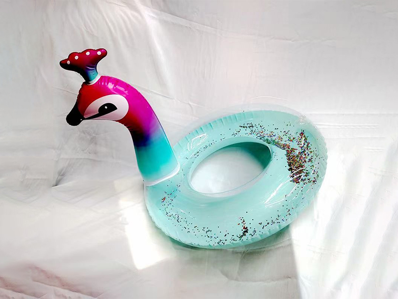 Peacock Sequins Swimming Circle