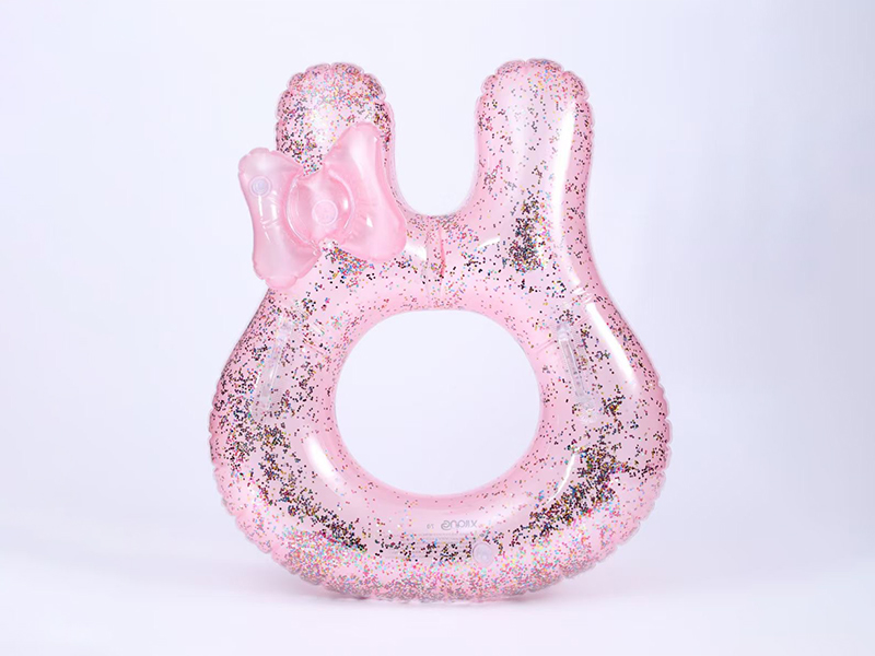 70Cm Rabbit Sequins Swimming Circle
