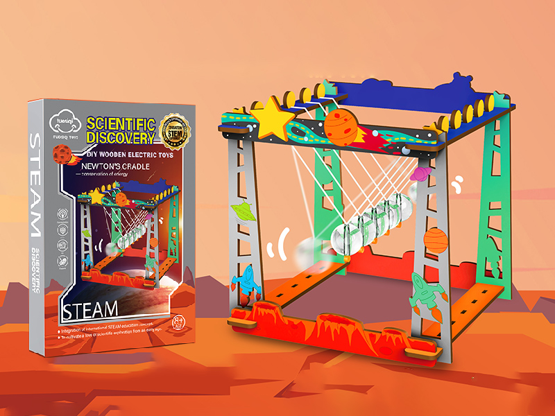 Scientific Discovery DIY Wooden Toys - Newton's Cradle