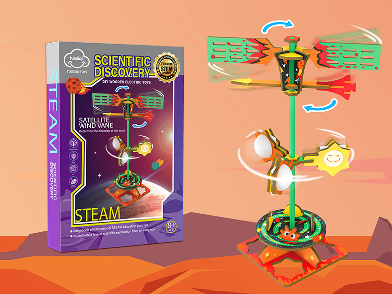 Scientific Discovery DIY Wooden Toys - Wind Vane