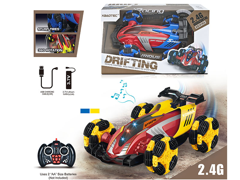 1:16 2.4G Remote Control Drift Car With Music And Light