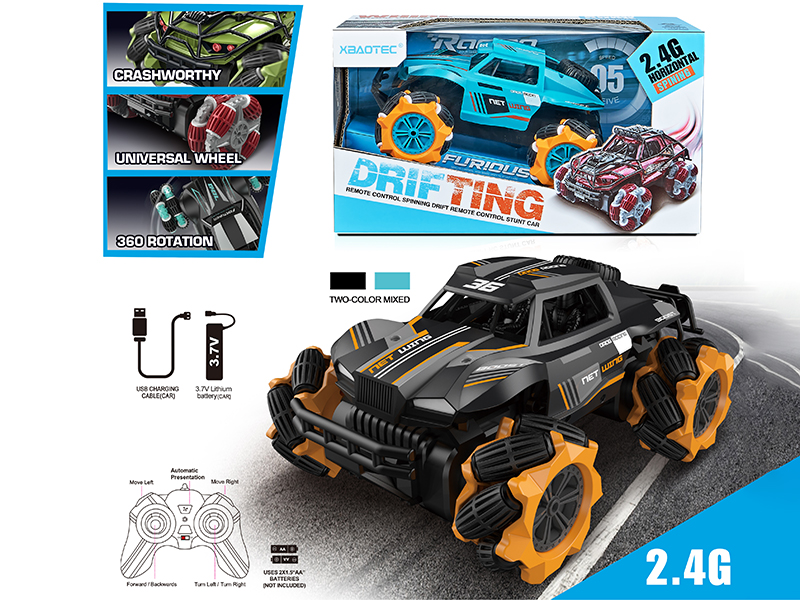 2.4G Remote Control Universal Wheel Drift Stunt Car