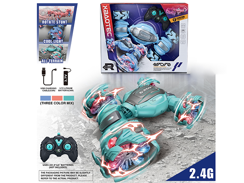 1:16 2.4G Remote Control All-Terrain Stunt Car With Light