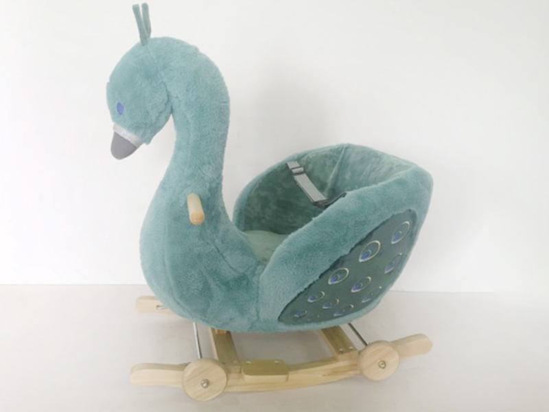 Wooden Animal Rocking Horse Car
