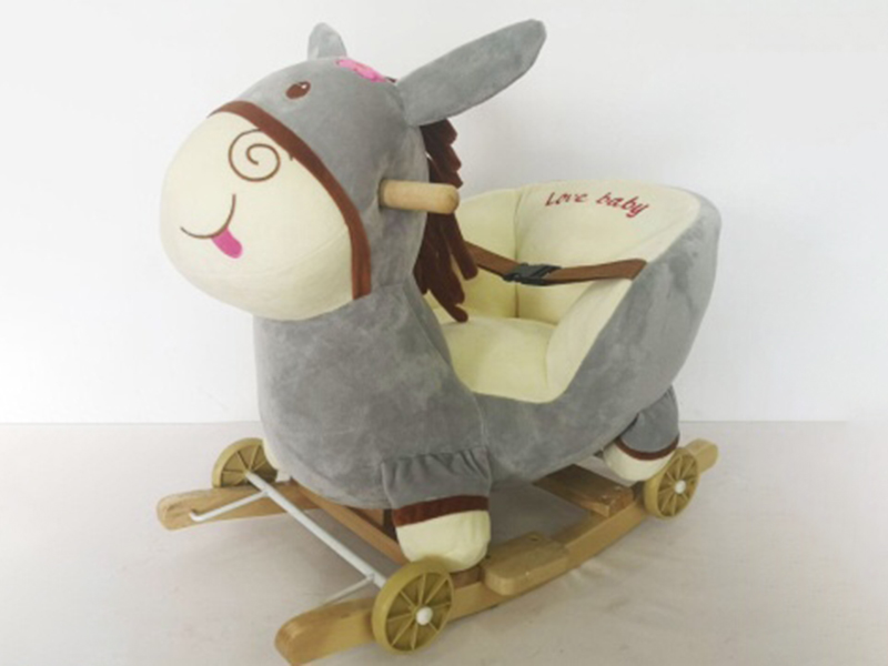 Wooden Music Donkey Rocking Horse