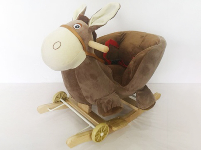 Wooden Music Donkey Rocking Horse