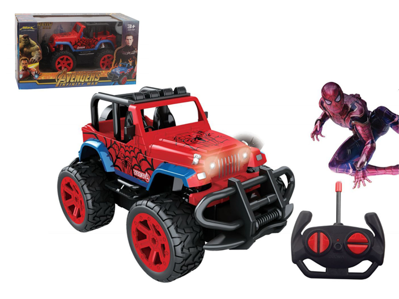 R/C 4Ch Revenge Alliance Spider Man Suv