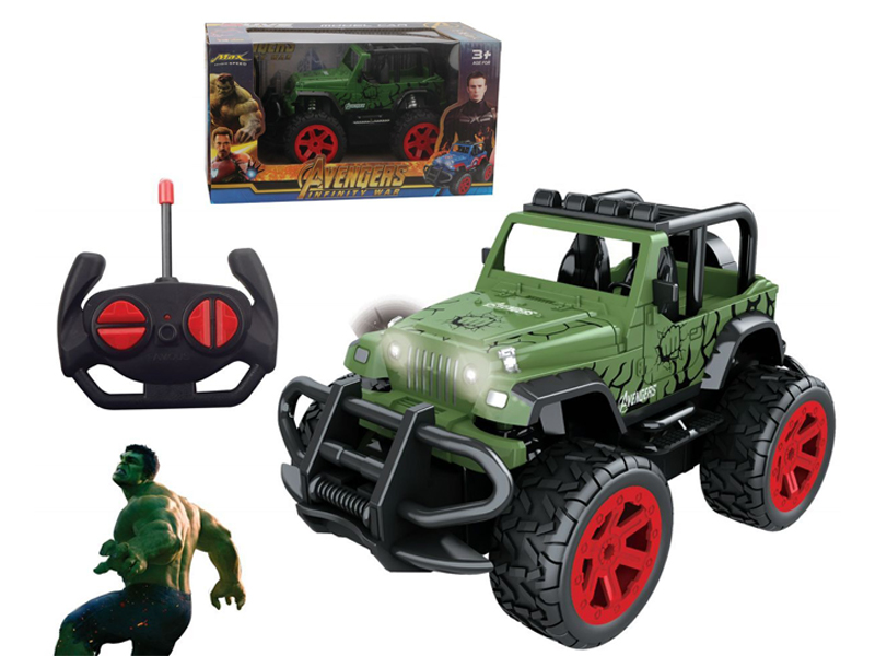 R/C 4Ch Revenge Alliance Hulk Suv