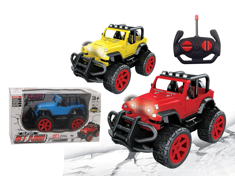 R/C 4Ch Wrangler Suv