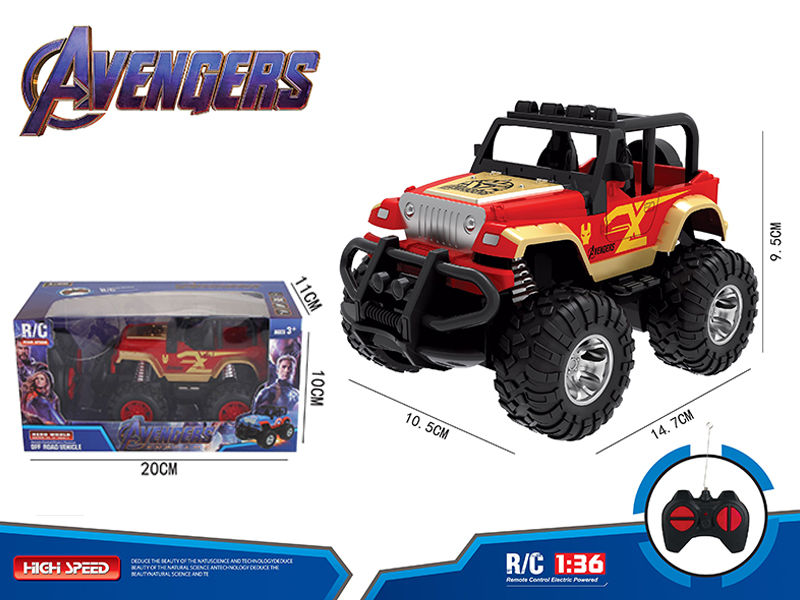 1:36 4Ch R/C Iron Man Suv