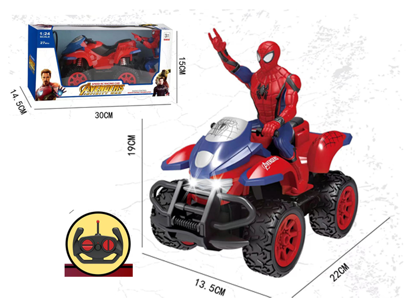 1:10 4Ch R/C Spider Man Beach Motorcycle