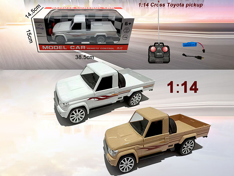 1:14 4-Channel Remote Control Toyota Pickup With Light