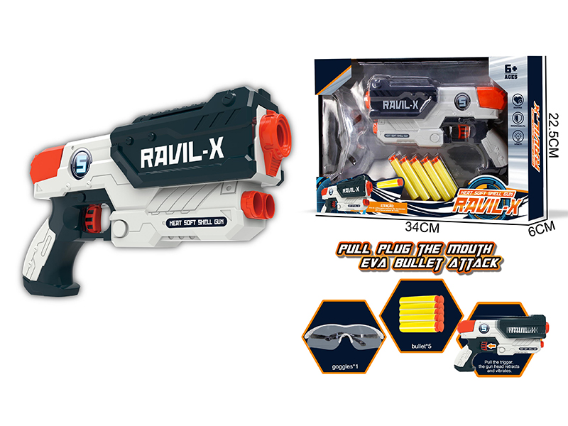 EVA Manual Soft Bullet Gun