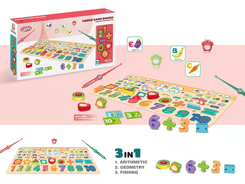 Fishing Game Board Mathematics Educational Toys