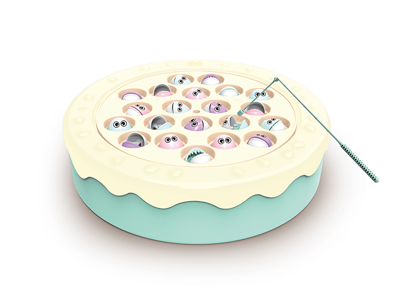 Cake Cartoon Fishing Toys