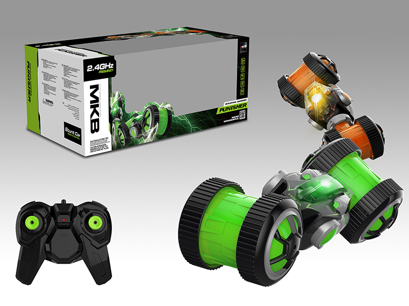 2.4G 4-Channel Remote Control Stunt Car With Light