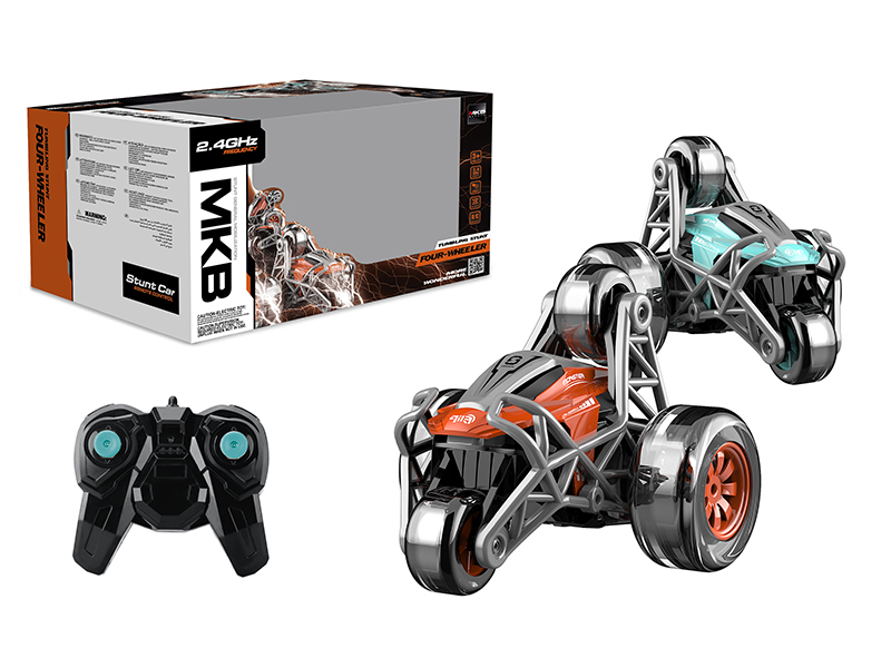 2.4G 4-Channel Remote Control Four-Wheel Stunt Car
