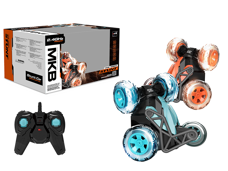 2.4G 4-Channel Remote Control Stunt Car