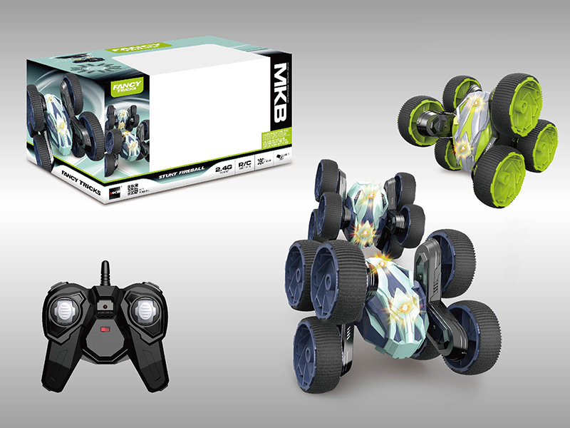 2.4G 4-Channel Remote Control Six-Wheel Stunt Car