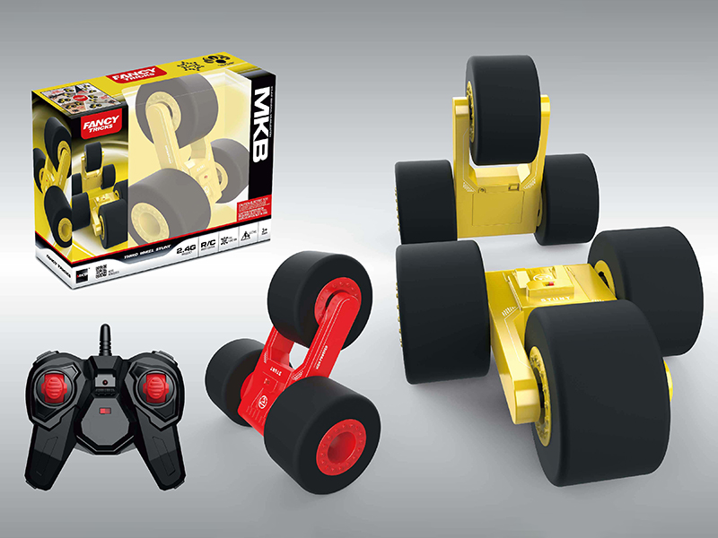 2.4G 4-Channel Remote Control Three Wheel Stunt Car