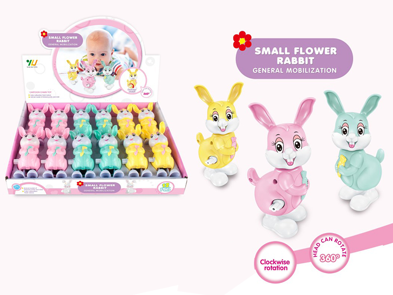 Wind Up Jumping Rabbit 12pcs