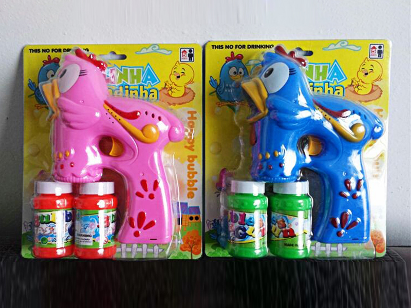 B/O Chicken Bubble Gun With Light And Music