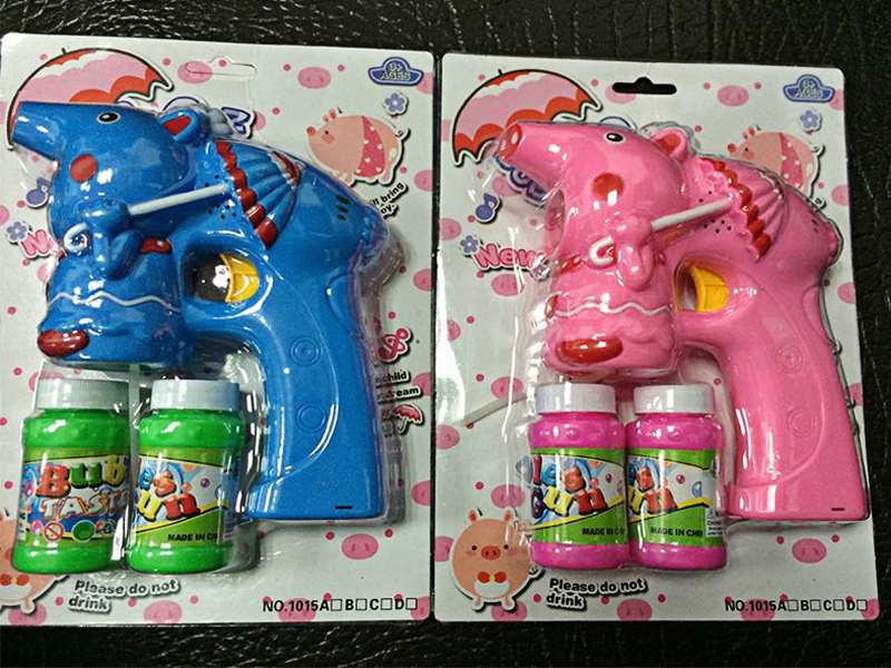 B/O Umbrella Peppa Pig Bubble Gun