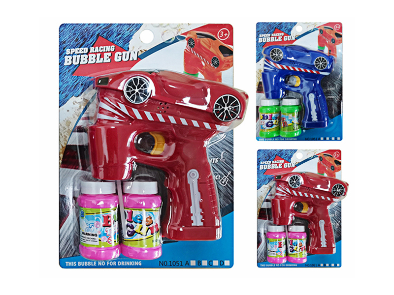 B/O Sports Car Bubble Gun With Light And Music