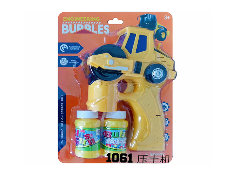 B/O Roller Bubble Gun With Light And Music