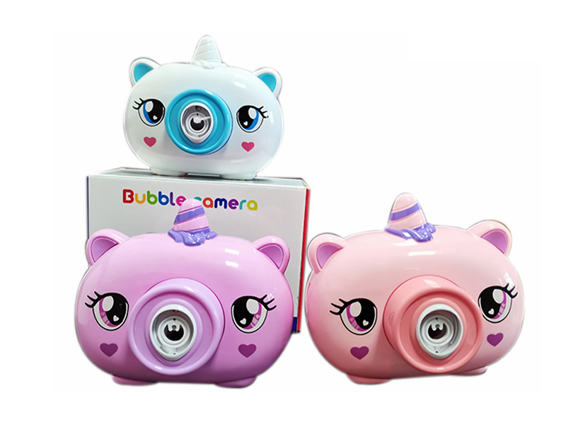Unicorn Bubble Camera With Light And Music