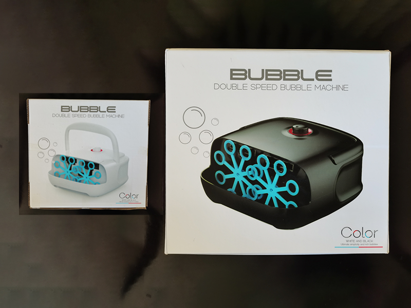 Double Head Bubble Machine