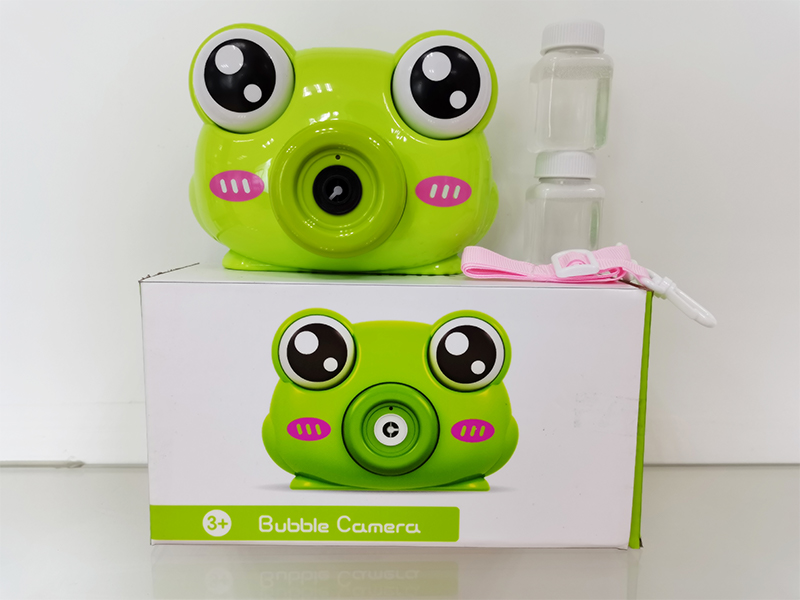 Frog Bubble Camera With Light And Music