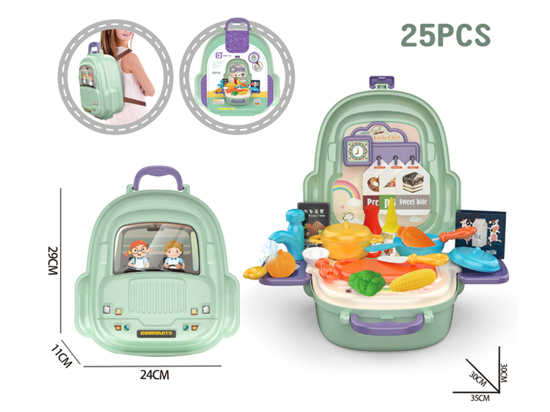 25PCS Tableware Backpack