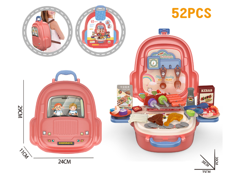 52PCS Barbecue Backpack