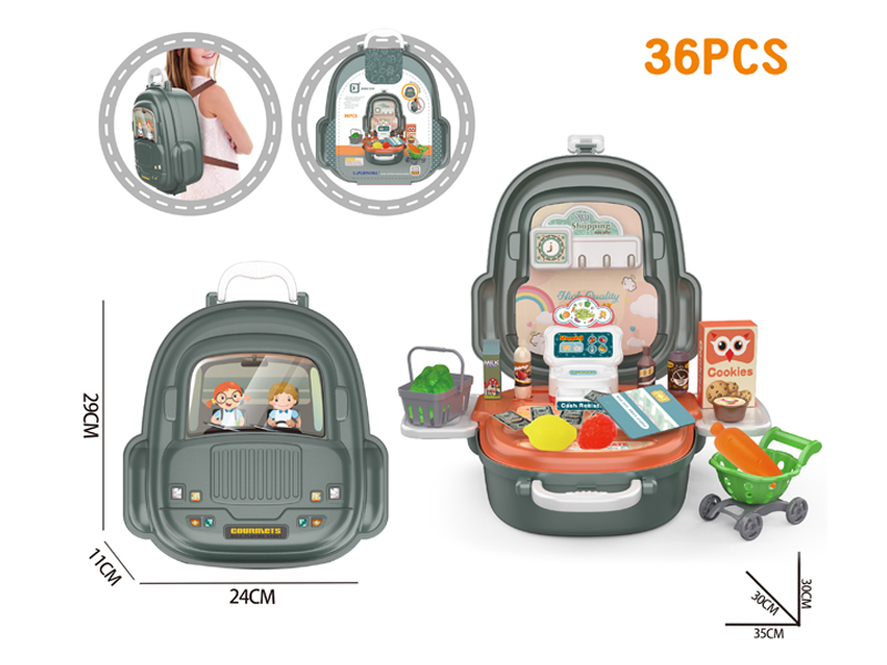 36PCS Supermarket Backpack