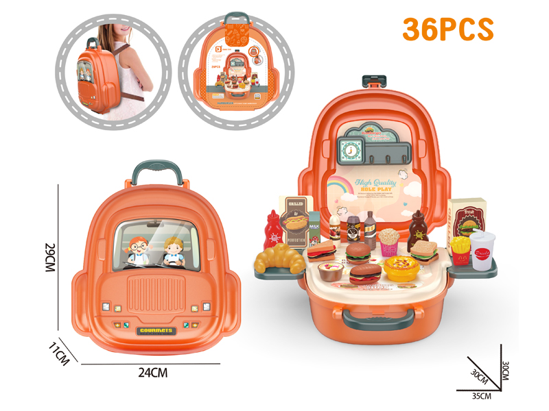 36PCS Supermarket Backpack