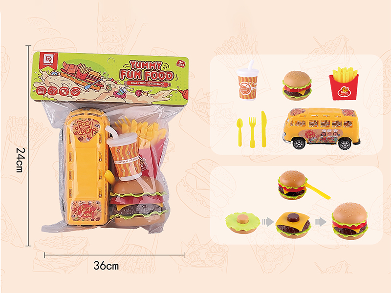 Bus Hamburger Set