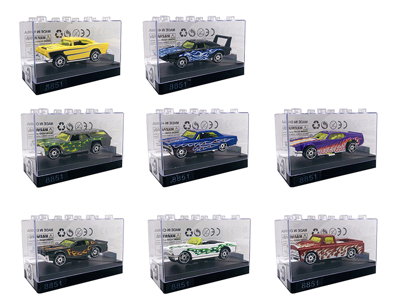 Slide Alloy Vintage Race Car