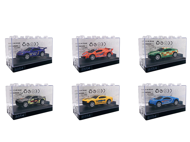 Slide Alloy Simulation Car