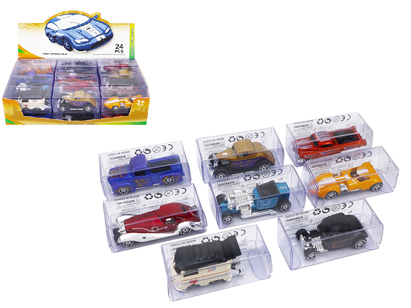 Slide Alloy Vintage Car 24pcs