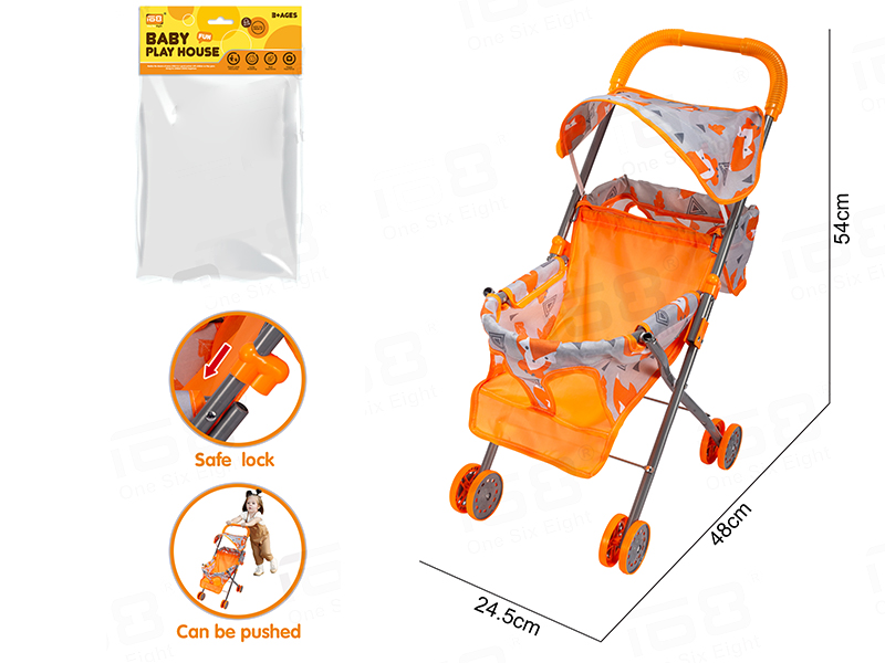 Baby Play House - Baby Sunshade Stroller (Made Of Iron)