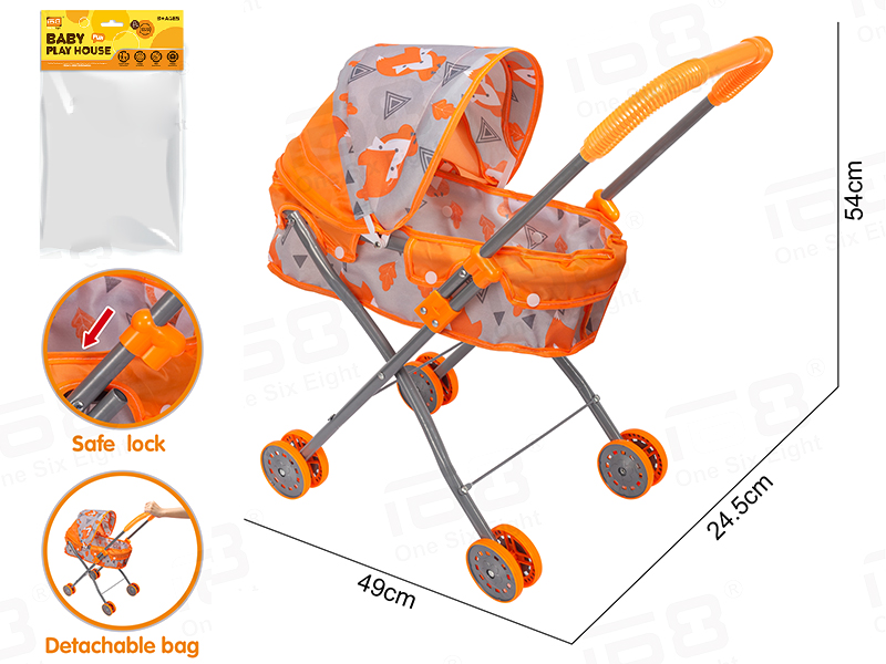 Baby Play House - Baby Sunshade Stroller (Made Of Iron)