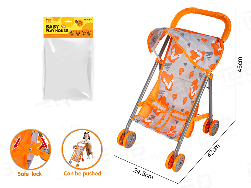 Baby Play House - Baby Sunshade Stroller (Made Of Iron)
