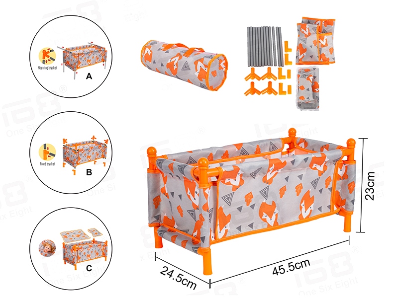 Baby Play House - Iron Baby Crib